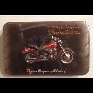 1999 Limited Edition Harley Davidson 2 Deck Playing Cards & Tin